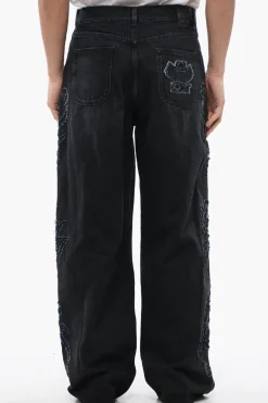 Jeans NATURELOVER Super Baggy Fit A Vita Alta>Off-White New