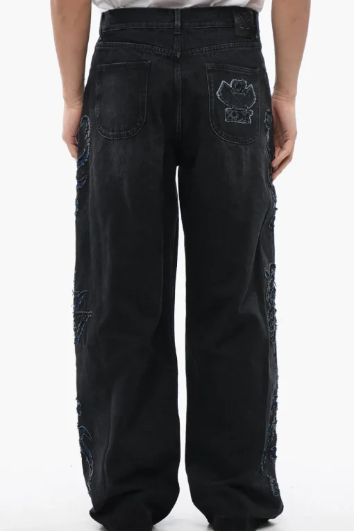 Jeans NATURELOVER Super Baggy Fit A Vita Alta>Off-White New