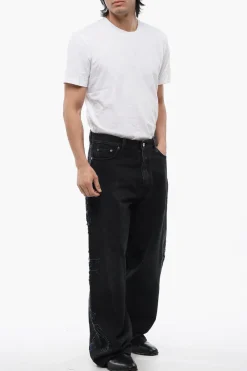 Jeans NATURELOVER Super Baggy Fit A Vita Alta></noscript>Off-White New