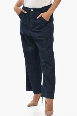 Jeans NOLITA a Gamba Ampia con Lavaggio Scuro 27cm>Sibel Saral Outlet