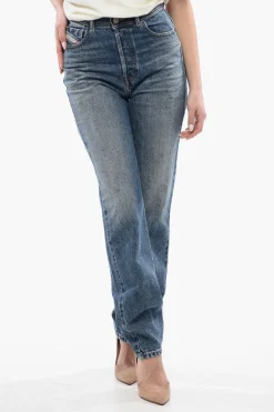 Outlet Jeans Regular Fit 1956 D-TULIP A Vita Alta 19cm Donna Jeans