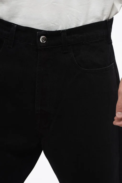 Outlet Jeans Regular Fit a Lavaggio Scuro 25cm Uomo Jeans