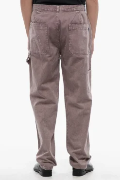 Outlet Jeans Regular Fit Con Logo Ricamato Uomo Jeans
