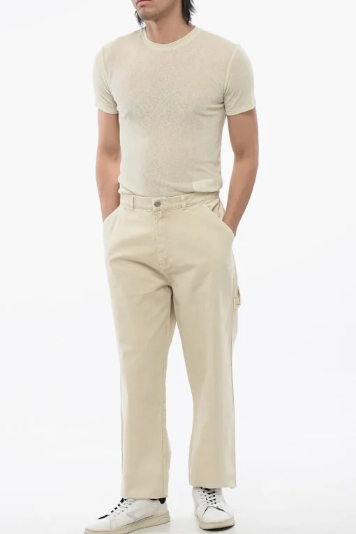 Jeans Regular Fit Con Logo Ricamato 22cm>Awake New York Best