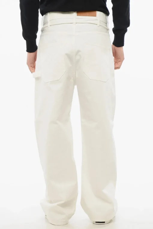 Fashion Jeans Regular Fit DAVID con Coulisse e Catena 28cm Uomo Jeans