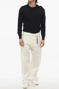 Fashion Jeans Regular Fit DAVID con Coulisse e Catena 28cm Uomo Jeans
