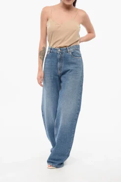 Jeans Regular Fit in Denim Lavaggio Scuro con Tasca Ricamata 24cm></noscript>Etro Best
