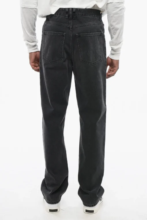 Online Jeans Regular Fit MARK Stone Washed con Catena 23cm Uomo Jeans
