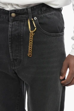 Online Jeans Regular Fit MARK Stone Washed con Catena 23cm Uomo Jeans