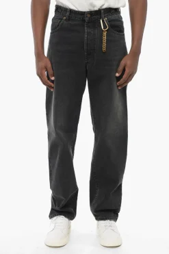 Online Jeans Regular Fit MARK Stone Washed con Catena 23cm Uomo Jeans