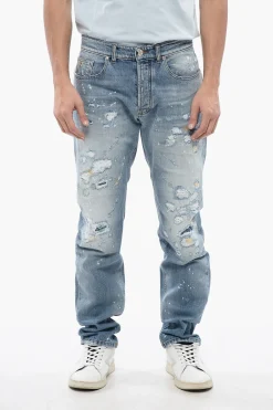 Best Jeans Regular Fit SID Effetto Distressed 18 cm Uomo Jeans