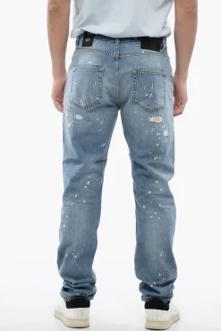 Best Jeans Regular Fit SID Effetto Distressed 18 cm Uomo Jeans