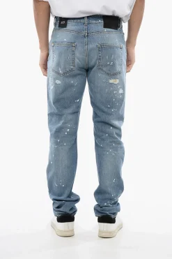 Best Jeans Regular Fit SID Effetto Distressed 18 cm Uomo Jeans