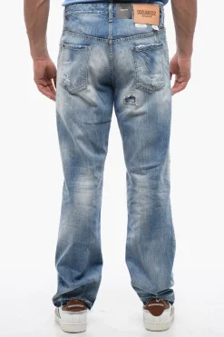 Jeans ROADIE Distressed con Lavaggio Chiaro>Dsquared2 Clearance