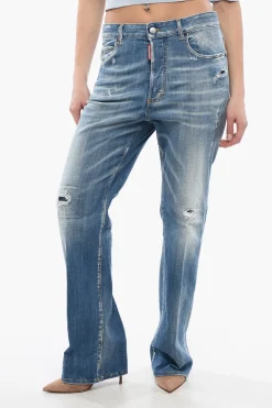 Jeans Roadie Fit in Denim Lavaggio Mid 23cm>Dsquared2 Online