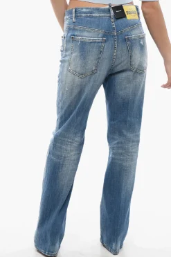Jeans Roadie Fit in Denim Lavaggio Mid 23cm>Dsquared2 Online