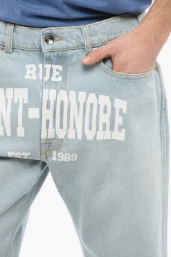 Jeans SAINT HONORE a Gamba Dritta con Stampa sul Fronte 22cm></noscript>1989 Studio Fashion