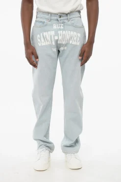 Jeans SAINT HONORE a Gamba Dritta con Stampa sul Fronte 22cm></noscript>1989 Studio Fashion