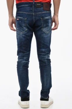 Jeans SEXY TWIST Distressed Effetto Vintage 16cm>Dsquared2 Best