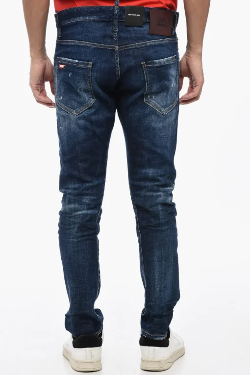 Jeans SEXY TWIST Distressed Effetto Vintage 16cm>Dsquared2 Best