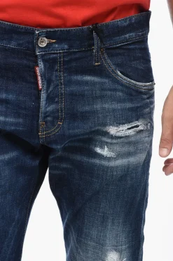 Jeans SEXY TWIST Distressed Effetto Vintage 16cm></noscript>Dsquared2 Best