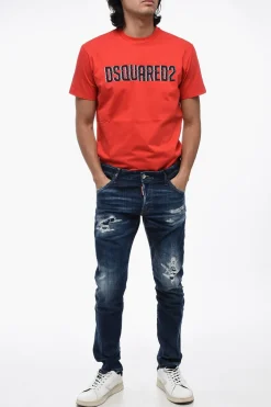 Jeans SEXY TWIST Distressed Effetto Vintage 16cm></noscript>Dsquared2 Best