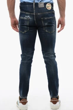 Jeans SKATER Distressed con Lavaggio Scuro>Dsquared2 Online