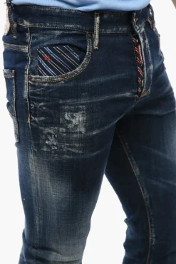 Jeans SKATER Distressed con Lavaggio Scuro></noscript>Dsquared2 Online
