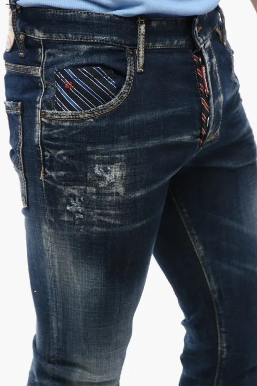 Jeans SKATER Distressed con Lavaggio Scuro>Dsquared2 Online