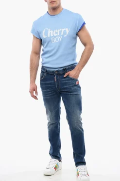 Best Jeans Skater Fit Con Dettaglio Pin Uomo Jeans