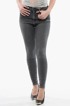Jeans Skinny Fit 1984 SLANDY a Vita Alta 10cm L32>Diesel Outlet