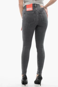 Jeans Skinny Fit 1984 SLANDY a Vita Alta 10cm L32>Diesel Outlet