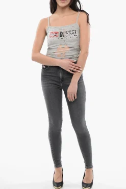 Jeans Skinny Fit 1984 SLANDY a Vita Alta 10cm L32></noscript>Diesel Outlet