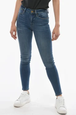 Hot Jeans Skinny Fit a Vita Alta 12cm Donna Jeans