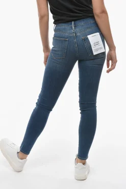 Hot Jeans Skinny Fit a Vita Alta 12cm Donna Jeans