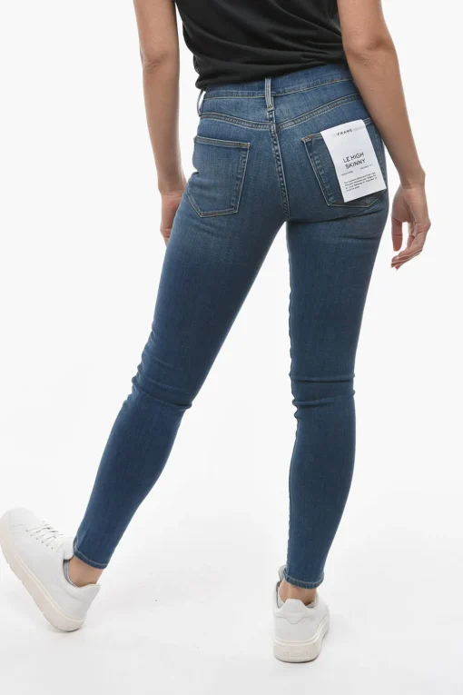 Hot Jeans Skinny Fit a Vita Alta 12cm Donna Jeans