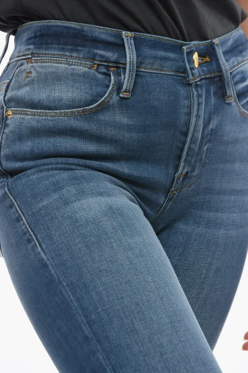 Hot Jeans Skinny Fit a Vita Alta 12cm Donna Jeans