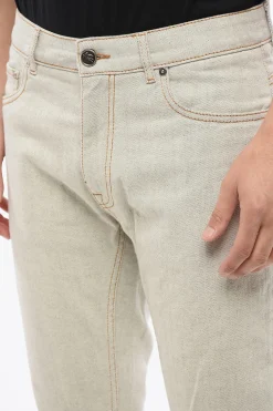 Jeans Skinny Fit con Tasca Posteriore Logata 18cm></noscript>Etro New
