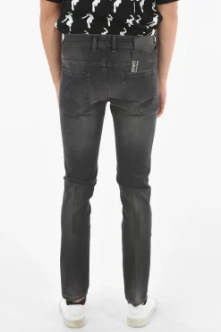 Fashion Jeans Skinny Fit Sfumato 16cm Uomo Jeans