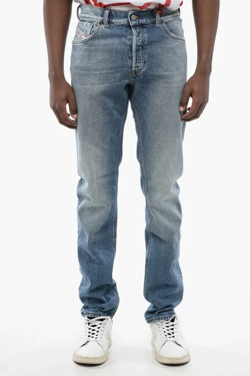 Outlet Jeans Slim Fit 1995 D-SARK Distressed a Vita Media 18cm L34 Uomo Jeans