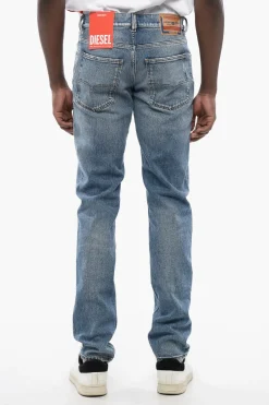 Outlet Jeans Slim Fit 1995 D-SARK Distressed a Vita Media 18cm L34 Uomo Jeans