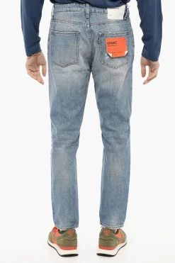 Sale Jeans Slim Fit DRAKE Effetto Vintage 18cm Uomo Jeans