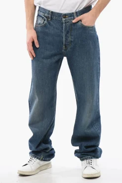 Jeans Slim Fit in Cotone Lavaggio Medio 23cm>Alexander McQueen Hot