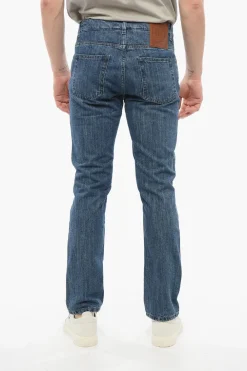 Jeans Slim Fit in Denim Lavaggio Scuro 18cm>Etro Sale