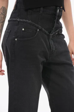 Jeans Slim Fit NOEMIE con Dettagli a Taglio Vivo 23cm></noscript>Isabel Marant Fashion