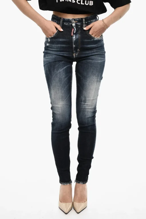 Jeans Slim Fit TWIGGY A Vita Alta>Dsquared2 Clearance