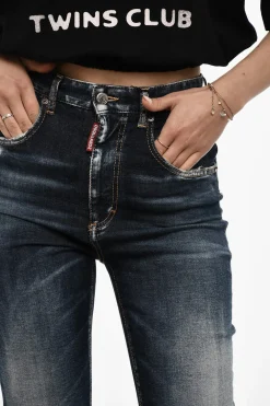 Jeans Slim Fit TWIGGY A Vita Alta></noscript>Dsquared2 Clearance