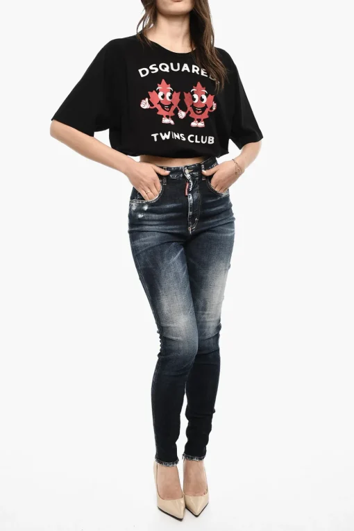 Jeans Slim Fit TWIGGY A Vita Alta>Dsquared2 Clearance