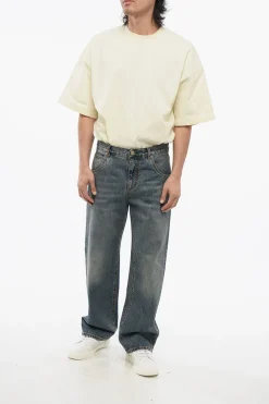 Jeans Straight Fit in Denim Lavaggio Vintage 24cm></noscript>Etro Sale