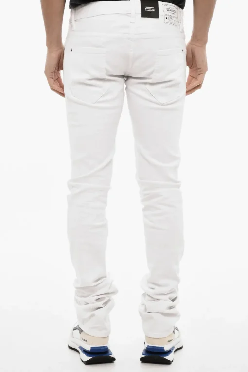 Jeans Straight Fit SHAMPEI A Lavaggio Chiaro>Dsquared2 Online